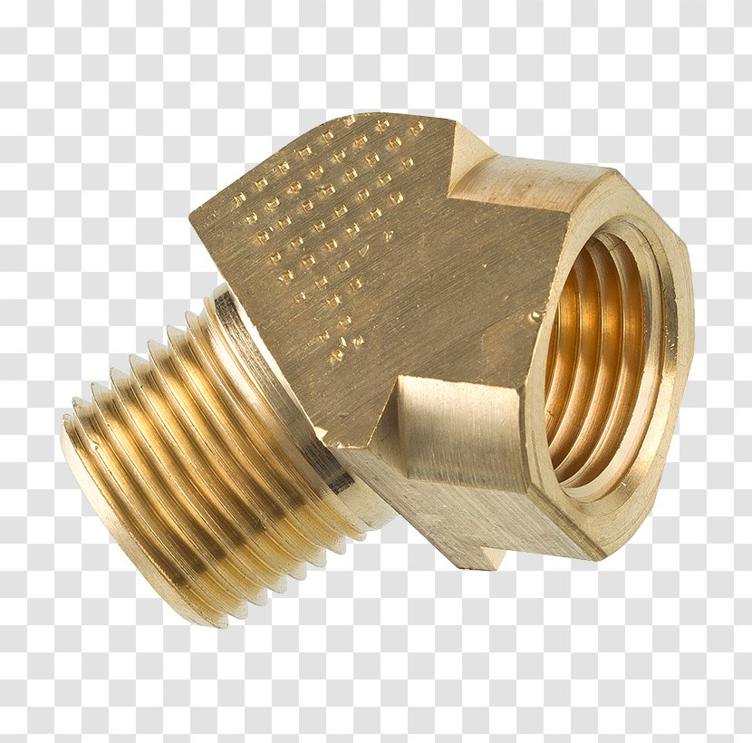 Brass Piping And Plumbing Fitting Street Elbow National Pipe Thread - Grease Transparent PNG