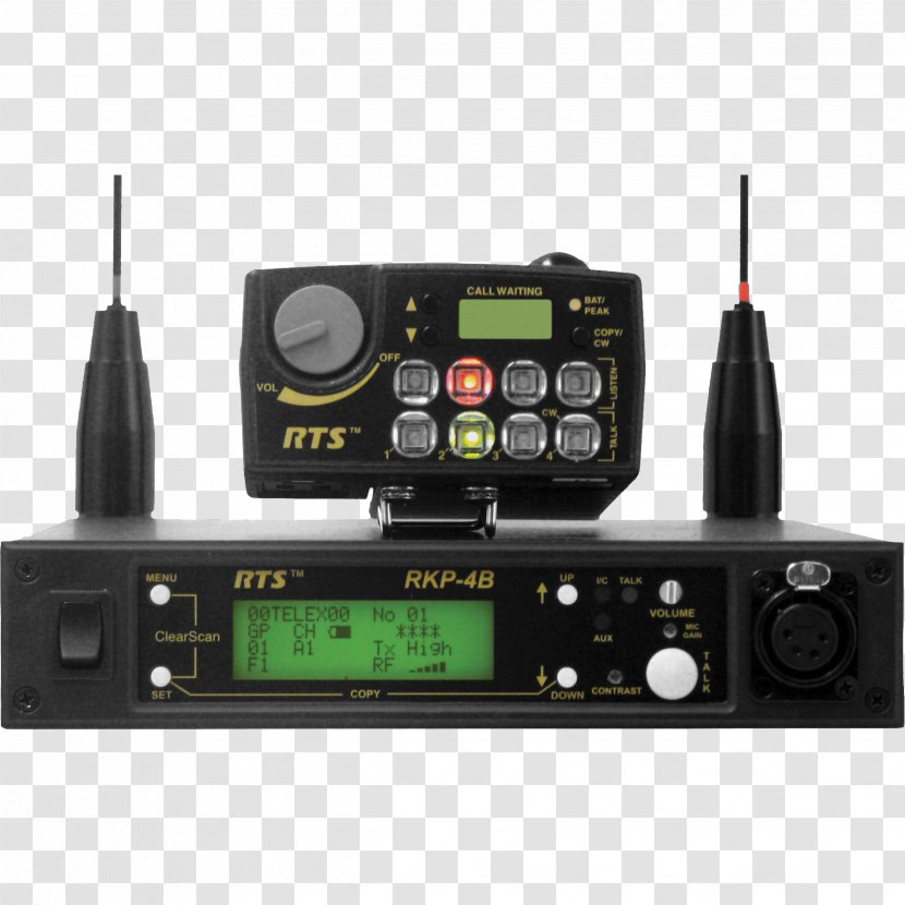 Radio Receiver Intercomunicación Wireless Broadcasting System - Teleprinter - Receiving Station Transparent PNG