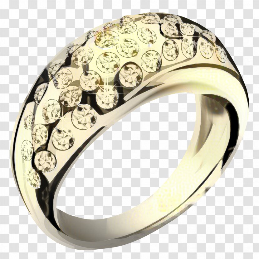 Wedding Ring Silver - Colored Gold - Body Jewelry Finger Transparent PNG