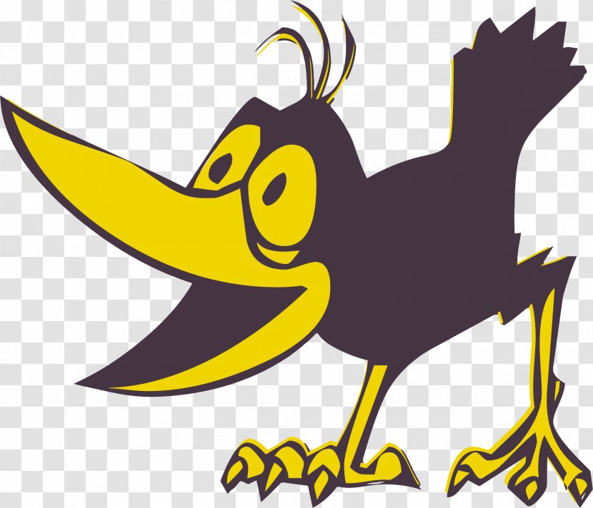 Crows Heckle And Jeckle Cartoon Clip Art - Bird - Crow Transparent PNG