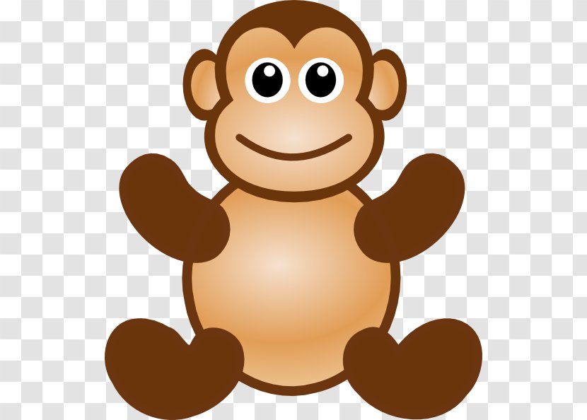 Ape Macaque Monkey Cartoon Clip Art - Free Content - Face Clipart Transparent PNG