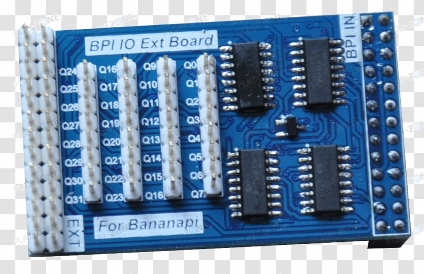 Microcontroller Hardware Programmer Electronic Component Electronics Circuit - Inputoutput - Banana Chips Transparent PNG