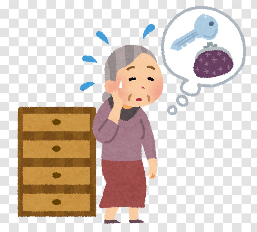 Dementia Disease 認知症疾患医療センター Old Age - Cartoon - Woman Transparent PNG
