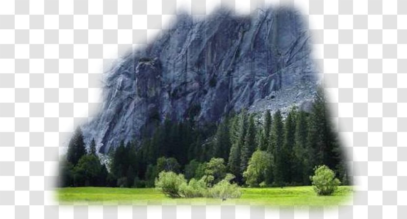 Yosemite Falls Valley El Capitan Half Dome Grand Teton National Park - Montagne Transparent PNG