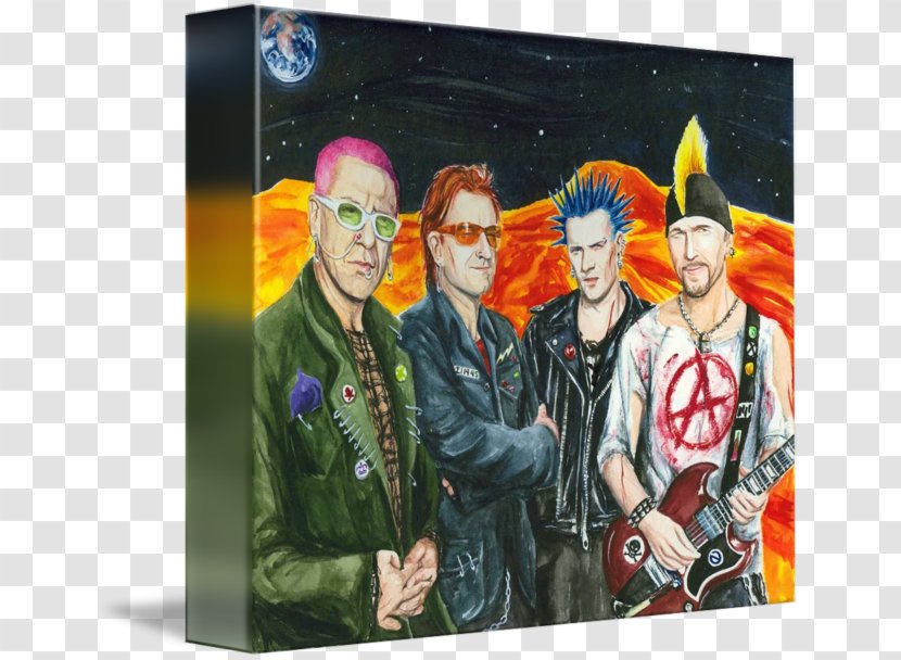 Painting Gallery Wrap Modern Art Canvas - Printing - PUNK ROCK Transparent PNG