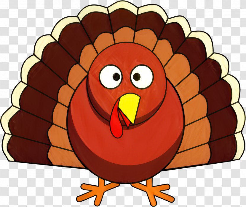 Thanksgiving Turkey Drawing - Beak Bird Transparent PNG