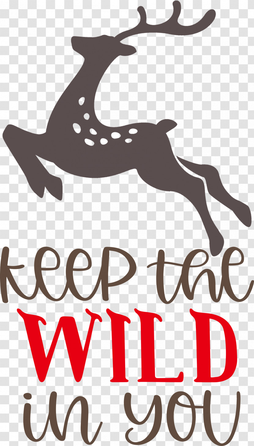 Keep Wild Deer Transparent PNG