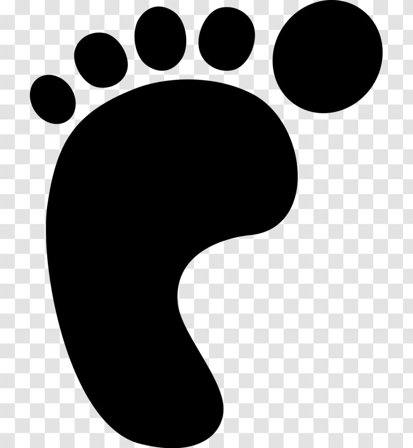 Footprint Silhouette Clip Art - Foot Transparent PNG