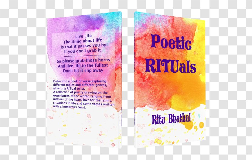 Poetic Rituals Book Poetry Author Paperback - Text Transparent PNG