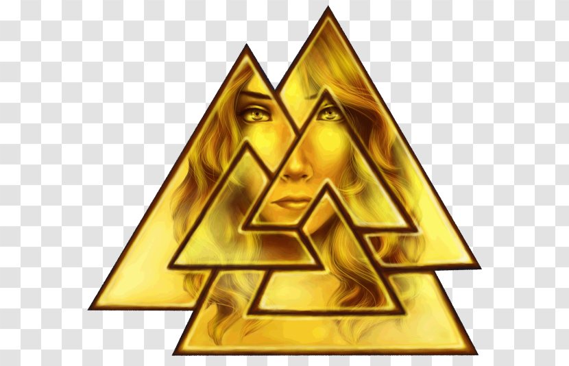 Valknut: The Binding Runes Odin Old Norse - Marie Loughin - Symbol Transparent PNG