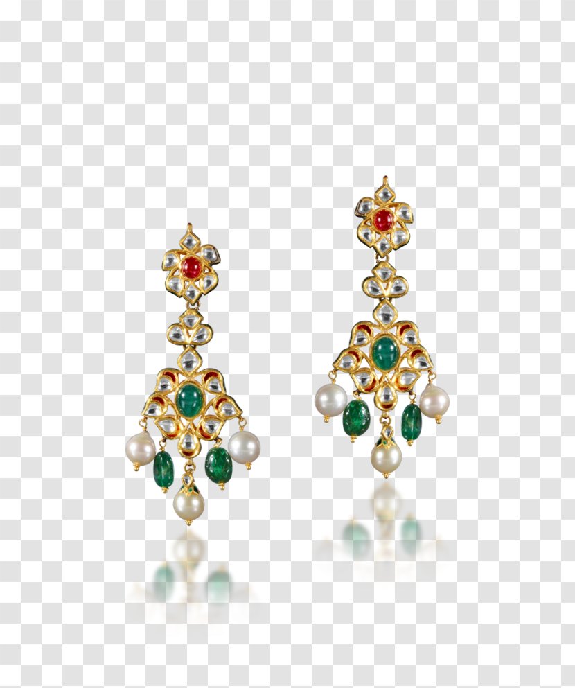 Emerald Earring Jewellery Shree Jewellers Pearl - Fashion Accessory - Temple Hyderabad Transparent PNG