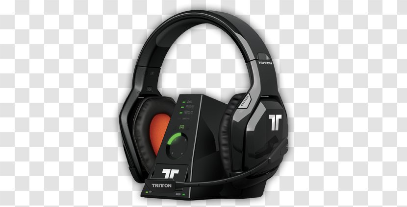 Xbox 360 Wireless Headset 7.1 Surround Sound - Video Games - Tritton For Pc Transparent PNG