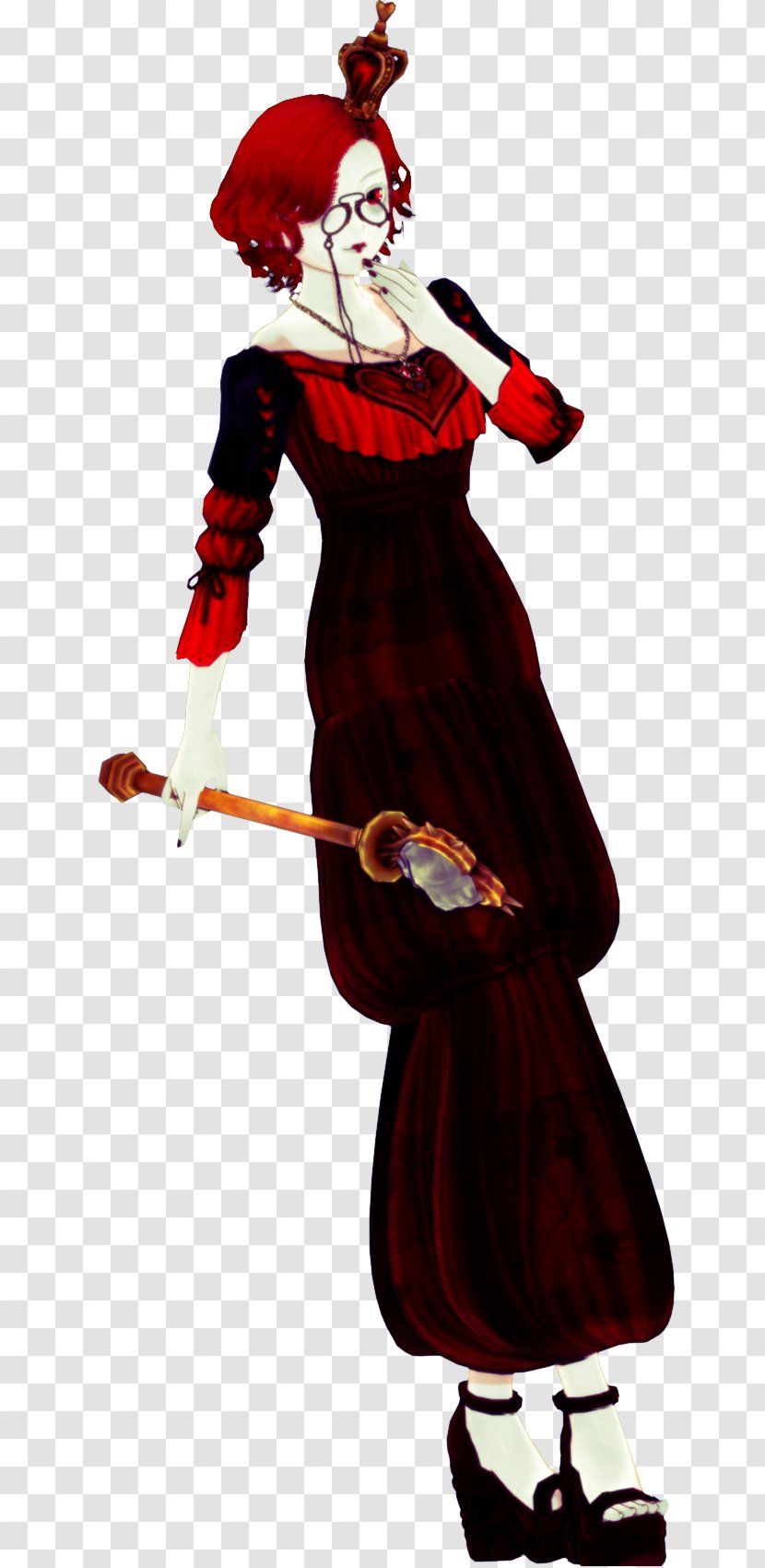 Costume Design Character Fiction - QUEEN OF HEART Transparent PNG