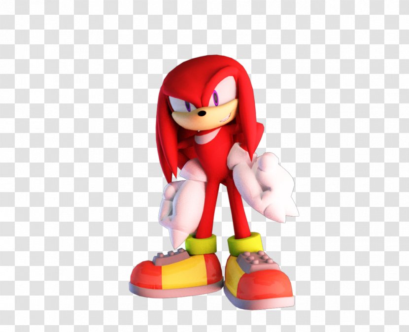 Knuckles The Echidna Sonic Hedgehog Shadow Lost World - Red Transparent PNG