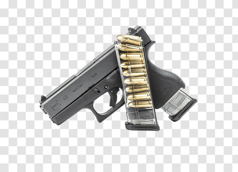 Glock 43 Magazine Firearm GLOCK 17 - Airsoft - Weapon Transparent PNG