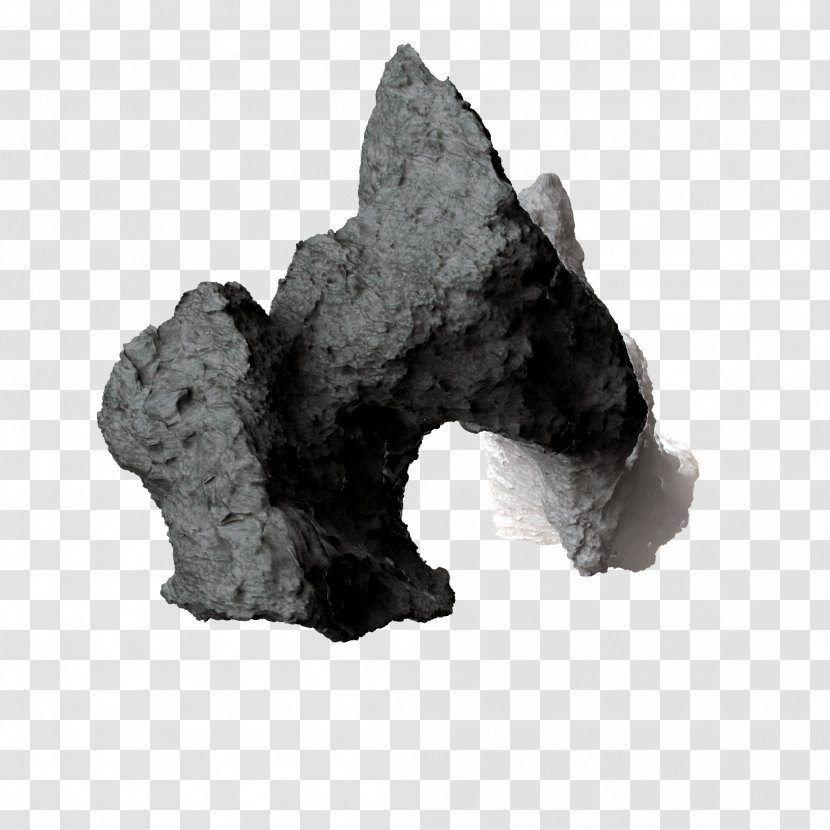 Rock White Black Game Geological Formation - Data Visualization Transparent PNG