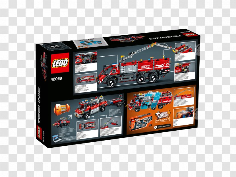 LEGO 42068 Technic Airport Rescue Vehicle Toy Lego - Electronics Transparent PNG