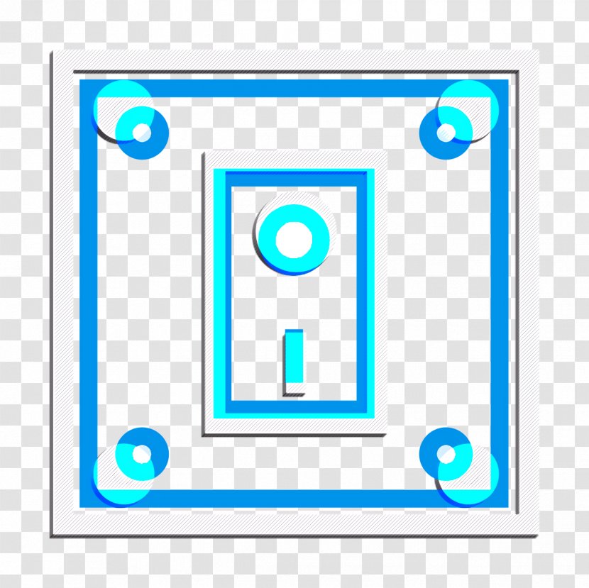 Bolt Icon Done Eject - Lightning - Rectangle Electric Blue Transparent PNG