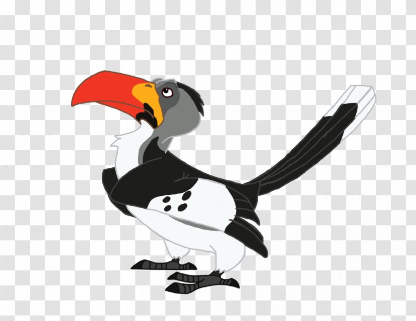 Penguin Toucan Beak Animal Clip Art - Northern Redbilled Hornbill Transparent PNG