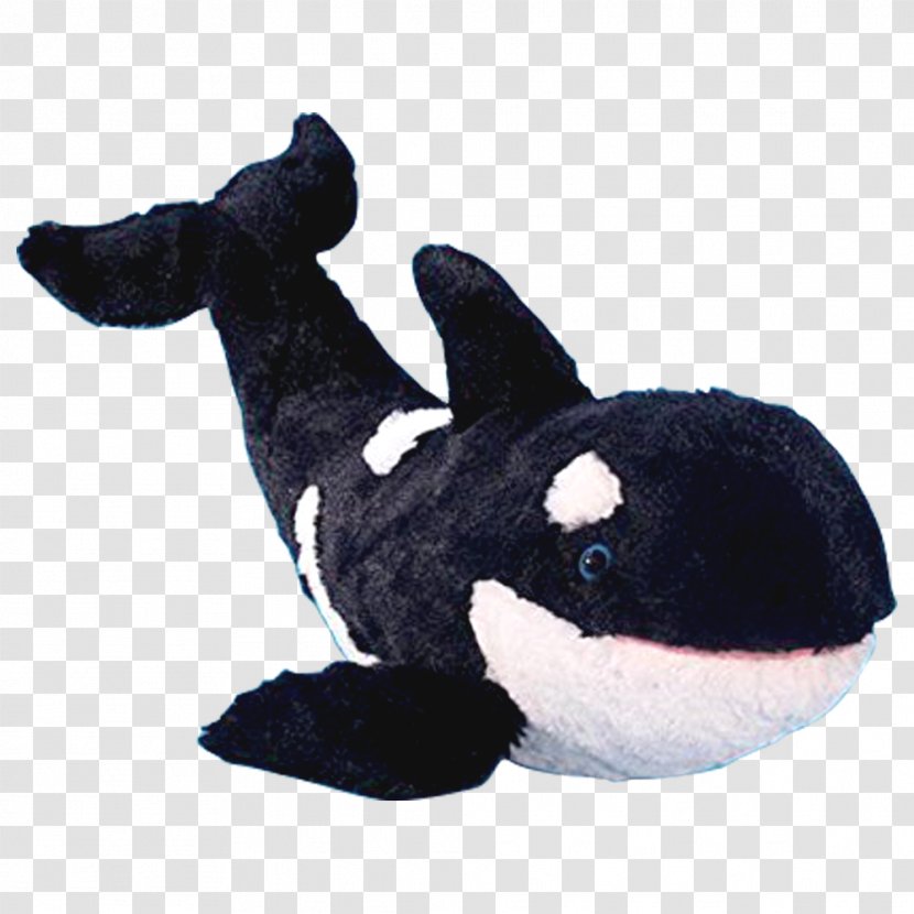 Stuffed Animals & Cuddly Toys Marine Mammal Plush Killer Whale - Inch - Toy Transparent PNG