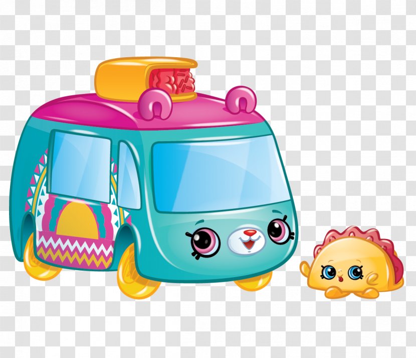 Taco Car Vehicle Shopkins Food - Play - Traveling Transparent PNG