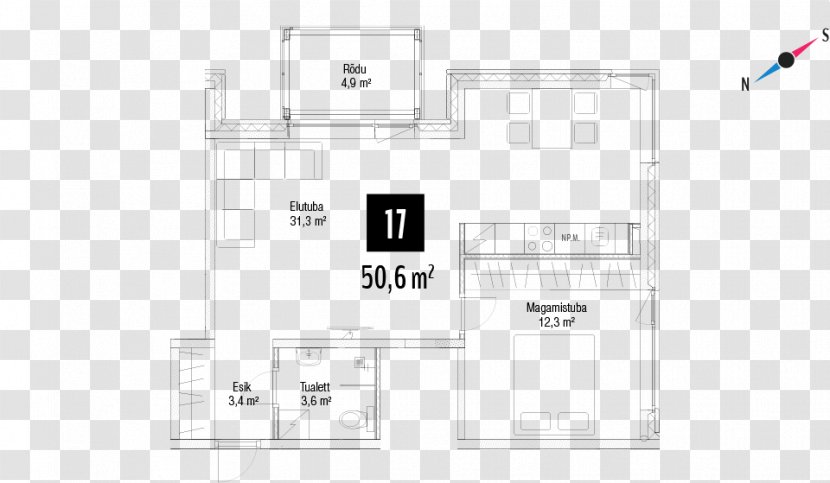 Floor Plan House Brand - Property Transparent PNG