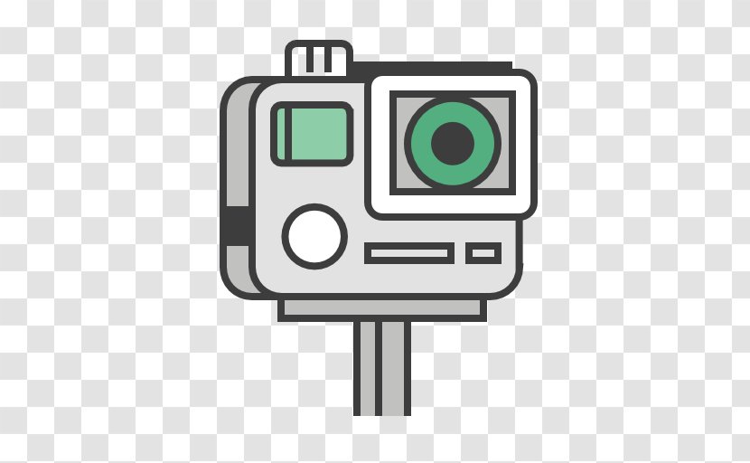 GoPro Video Cameras - Green Transparent PNG
