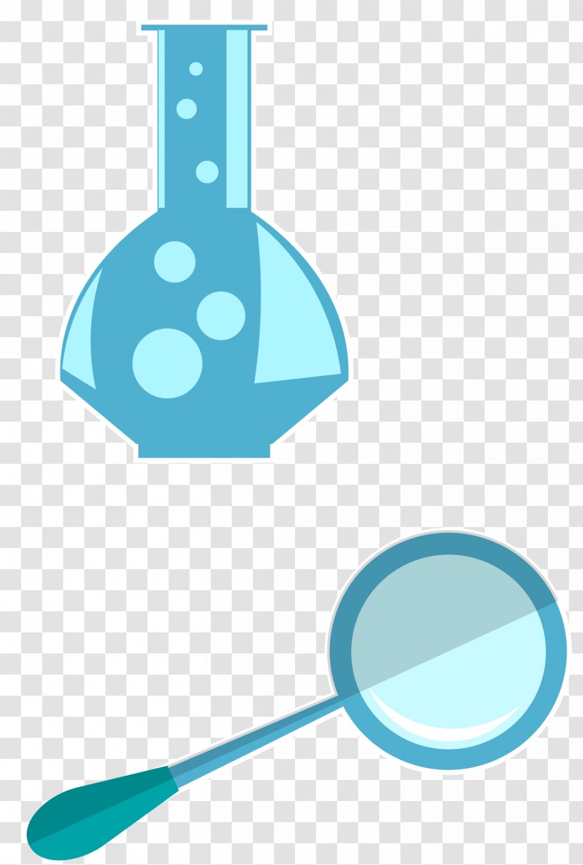 Laboratory Flask Erlenmeyer - Vector Material Magnifying Glass Transparent PNG