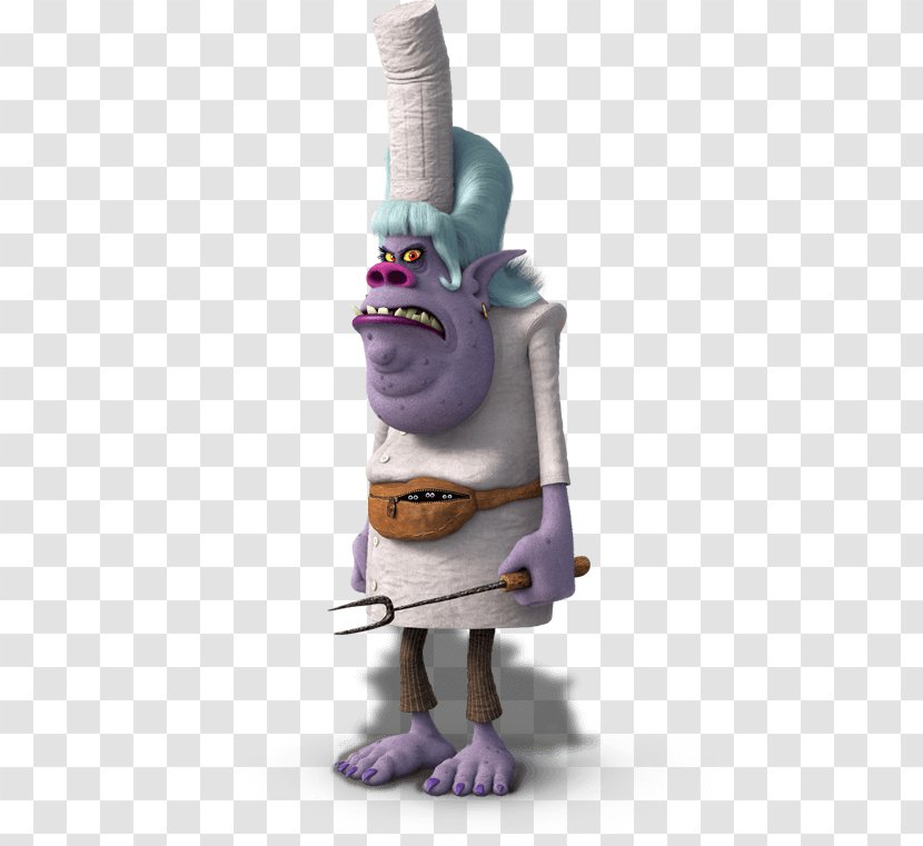 Chef Trolls King Peppy Cooking - Dreamworks Animation Transparent PNG