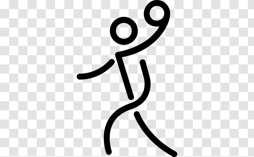 Ball Sport Stick Figure - Throwing - People Transparent PNG