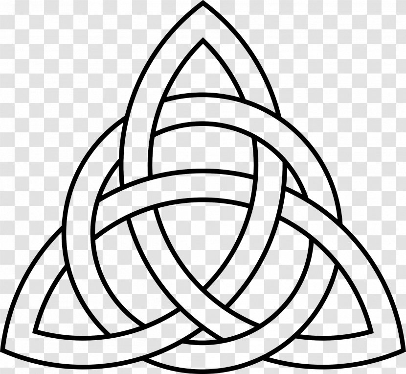 Celtic Knot Triquetra Celts Clip Art - Symmetry Transparent PNG