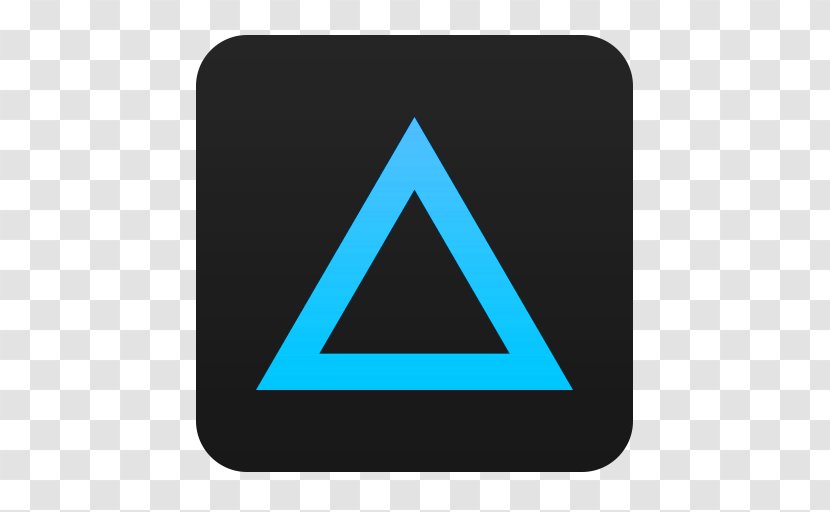 Triangle Brand - Aqua Transparent PNG