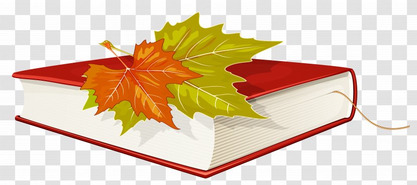 Book Clip Art - Leaf Transparent PNG