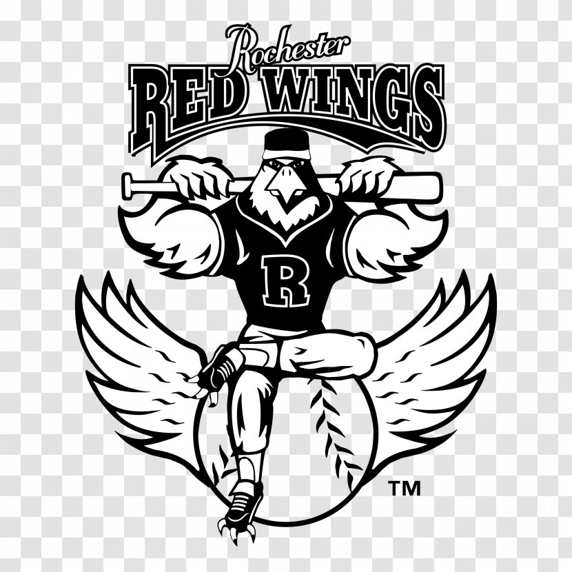 Rochester Red Wings Detroit Clip Art - Monochrome Photography - Logo Super Transparent PNG