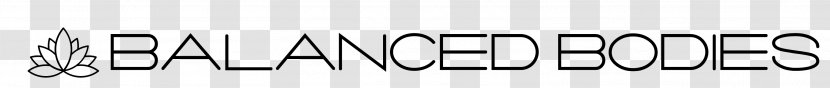 Logo Brand Font - Monochrome - Wellness Transparent PNG