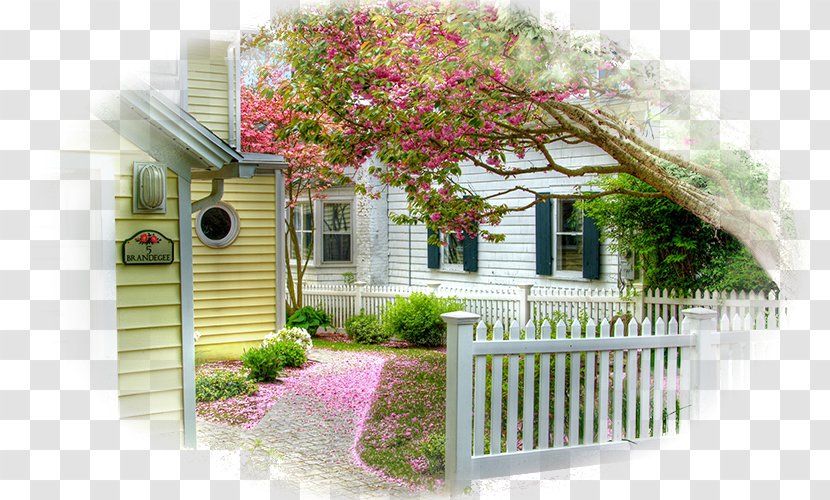 House Picket Fence Blossom Carpet Transparent PNG