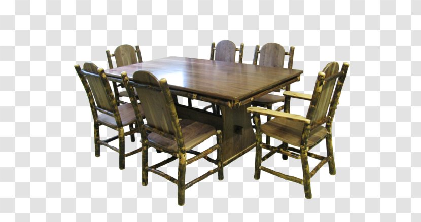 Table Matbord Chair Wood - Trestle Transparent PNG