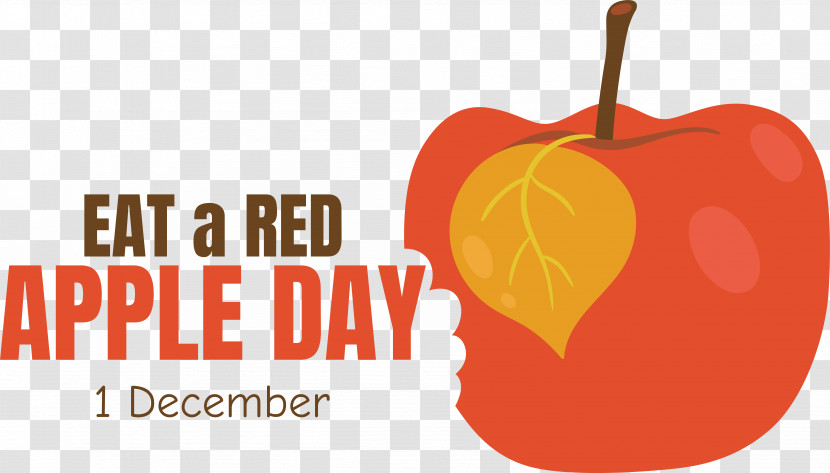 Red Apple Eat A Red Apple Day Transparent PNG