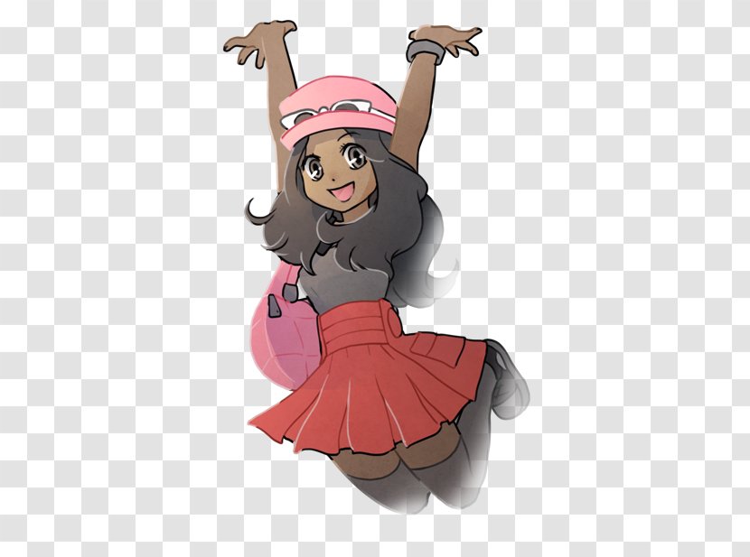 Pink M Figurine Character Clip Art - Cartoon - Woman Transparent PNG