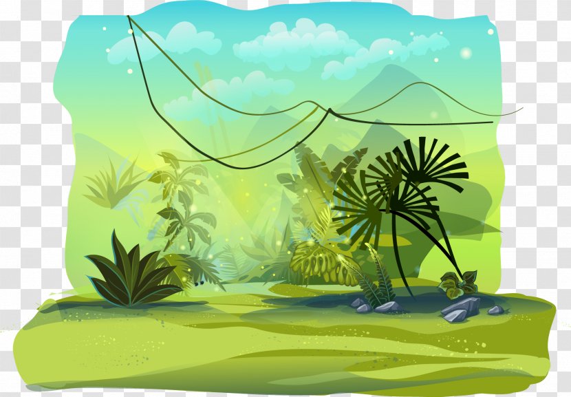 Tonbola Game Ecosystem Rainforest - Frame - Selva Transparent PNG