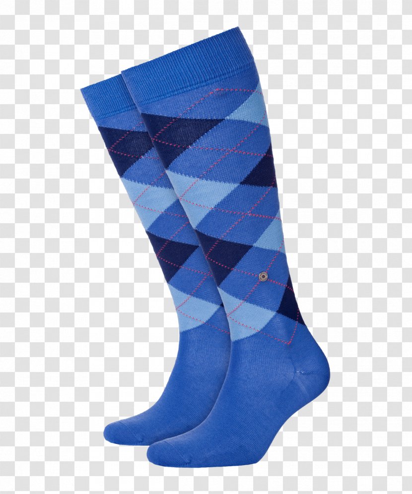 Burlington Industries Sock Clothing Shoe - Blue - Jacket Transparent PNG