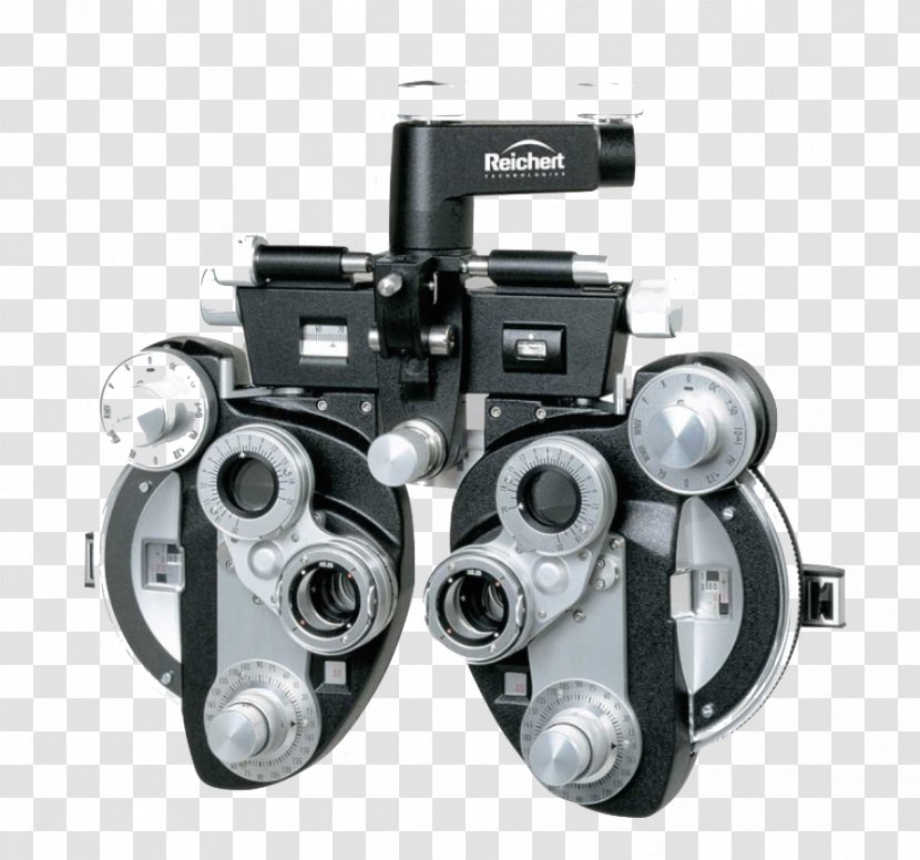 Phoropter Ophthalmology Autorefractor Optometry Eye Examination - Glasses Transparent PNG