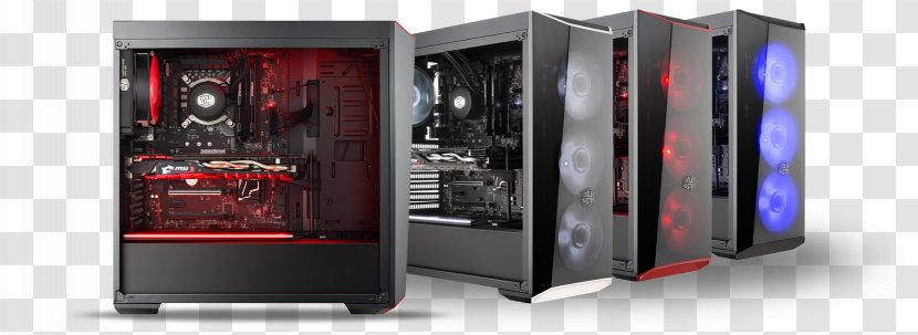 Computer Cases & Housings Power Supply Unit Cooler Master MicroATX - Atx - Box Transparent PNG