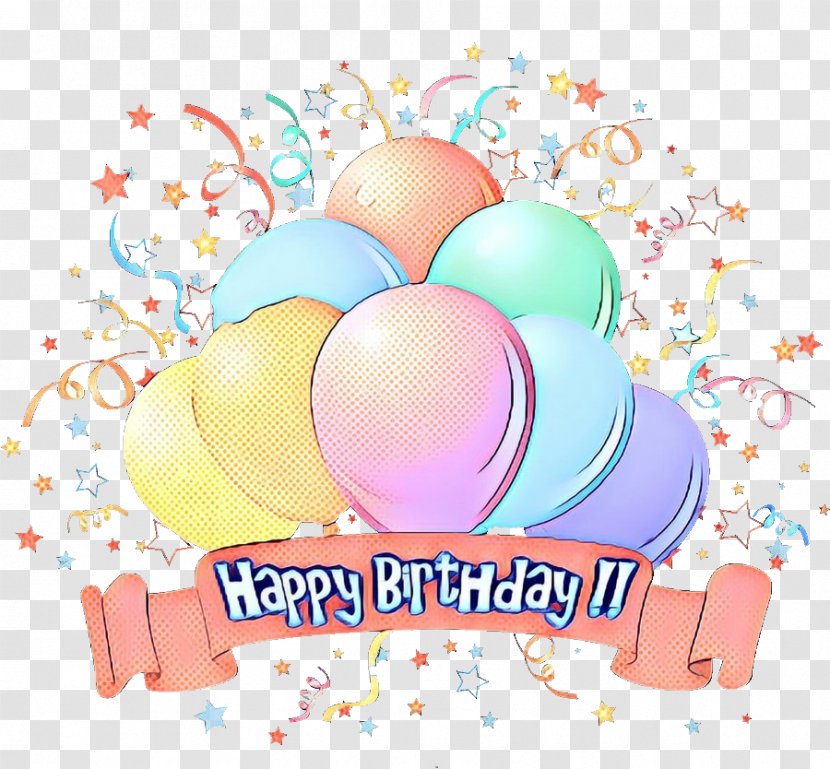 Birthday Party Background - Gift - Sticker Supply Transparent PNG