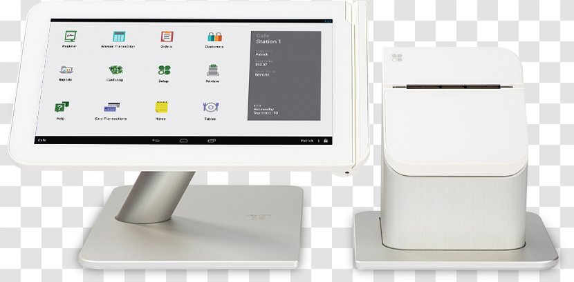 Point Of Sale Clover Network Payment Terminal Business - Output Device - Restaurant Menu App Transparent PNG