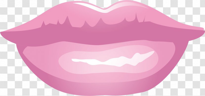 Lip Font - Eyelash - Hand Painted Purple Lips Transparent PNG
