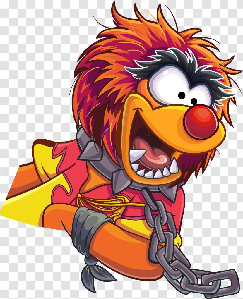 Club Penguin Animal Fozzie Bear The Muppets Game - Fictional Character Transparent PNG