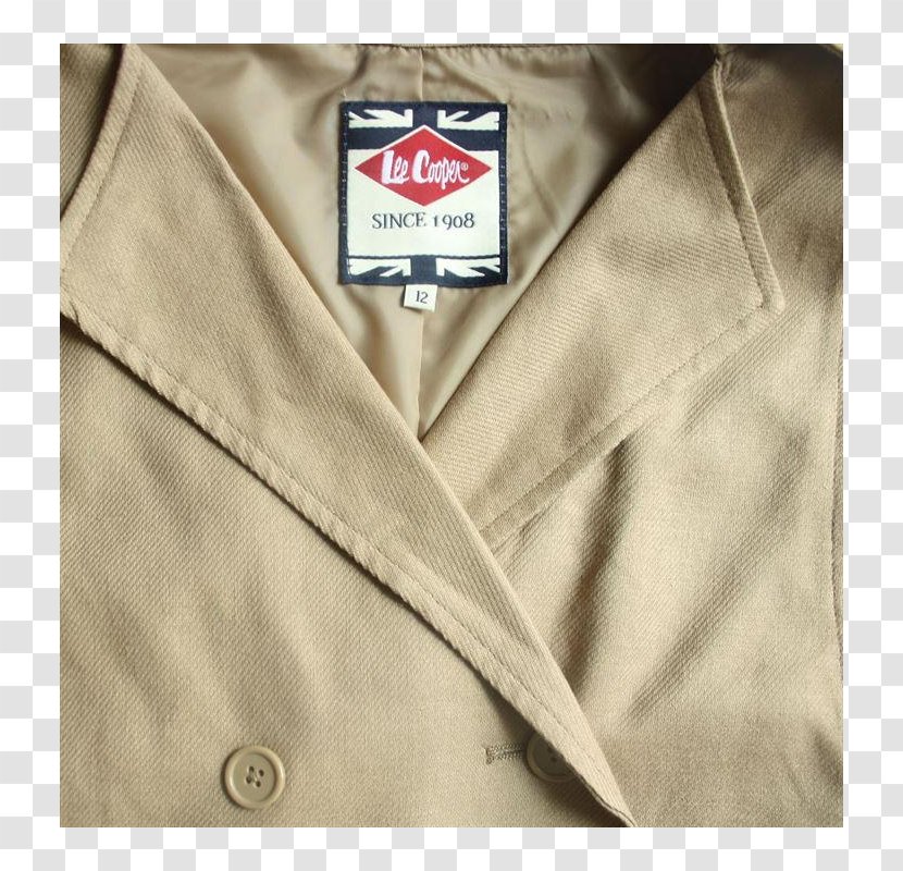 Trench Coat Jacket Sleeve Button Transparent PNG