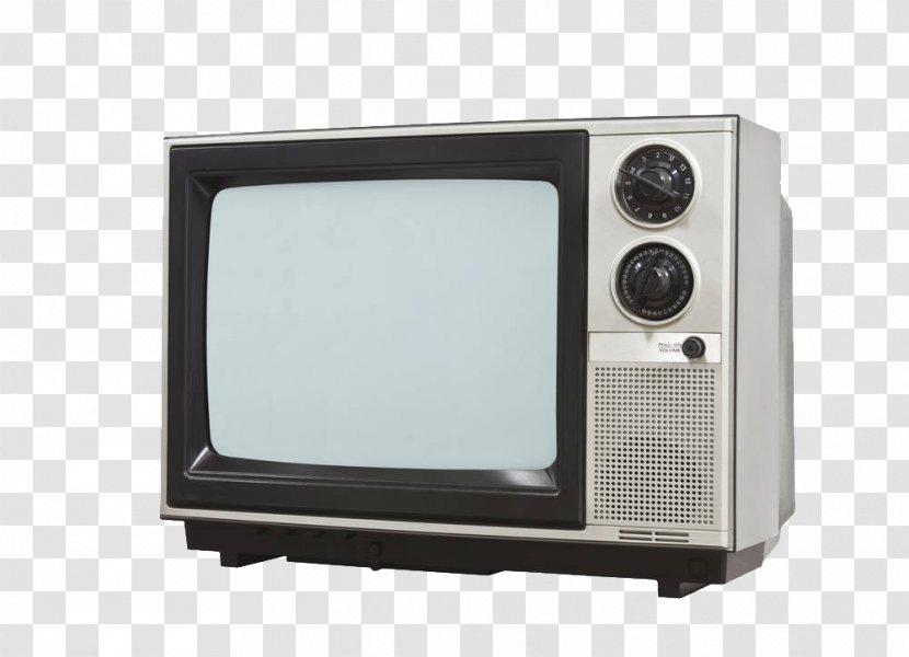 Chroma Key Television Set Stock Photography - Screen - White Old TV Transparent PNG
