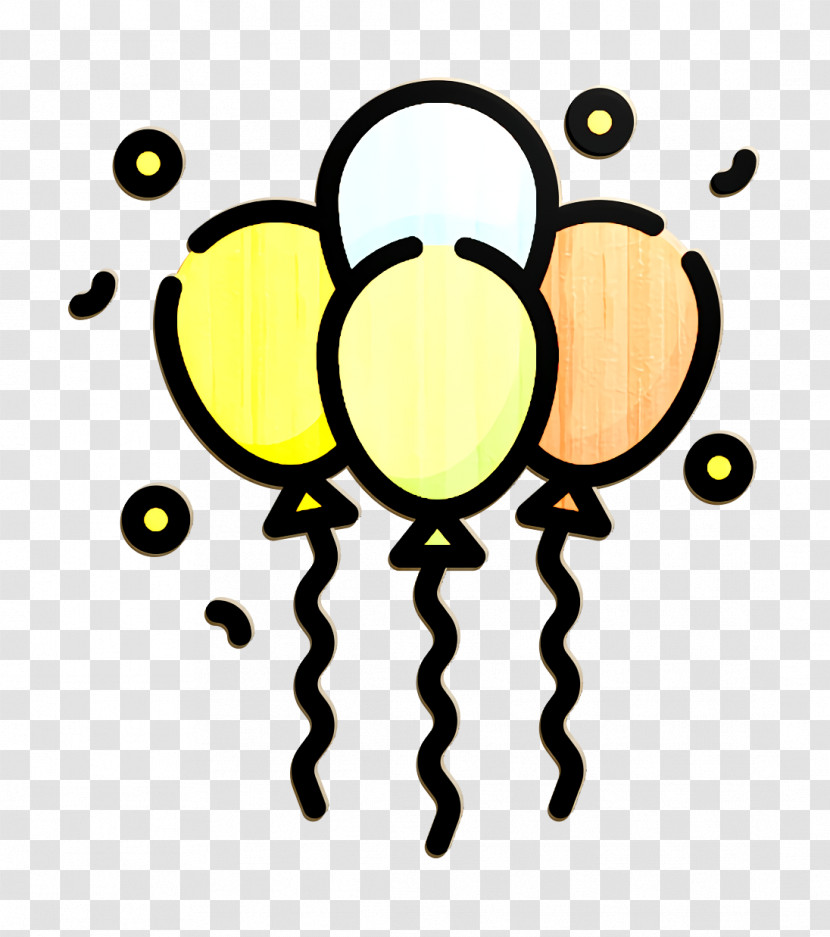 Balloon Icon Night Party Icon Transparent PNG